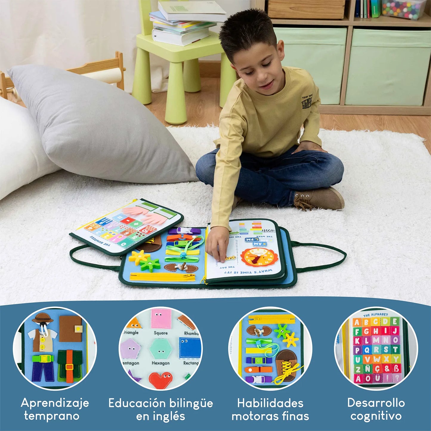 Maletín de Actividades Sensoriales - Jungla