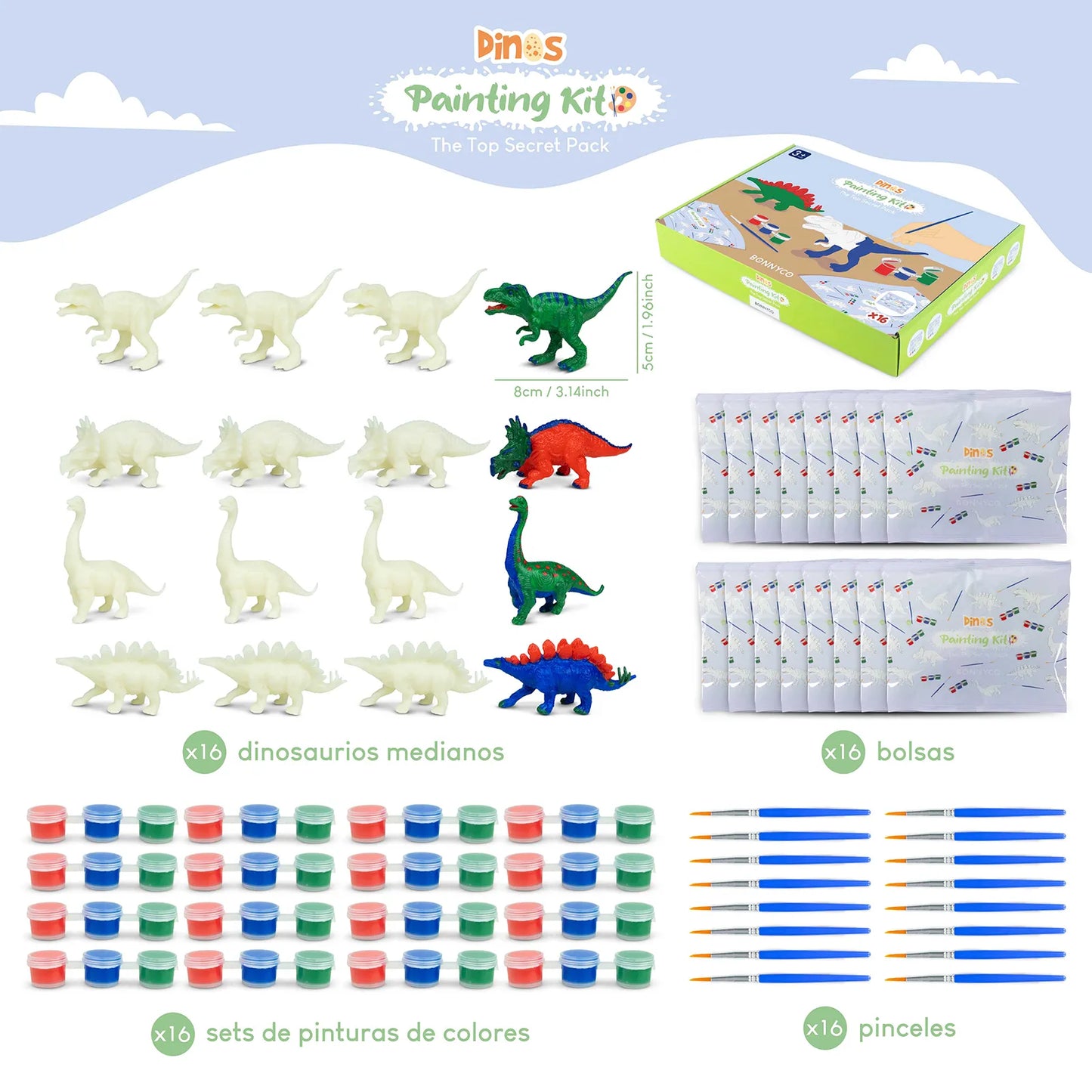 Figuras de Dinosaurios para Pintar