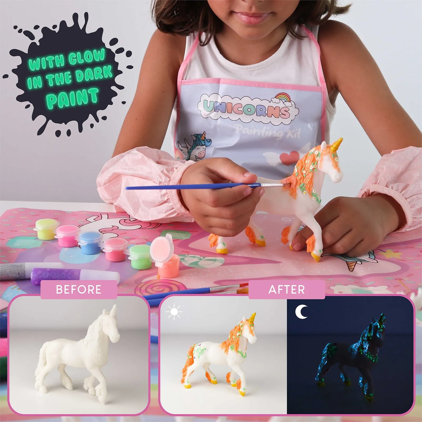 Figuras de Unicornios para Pintar