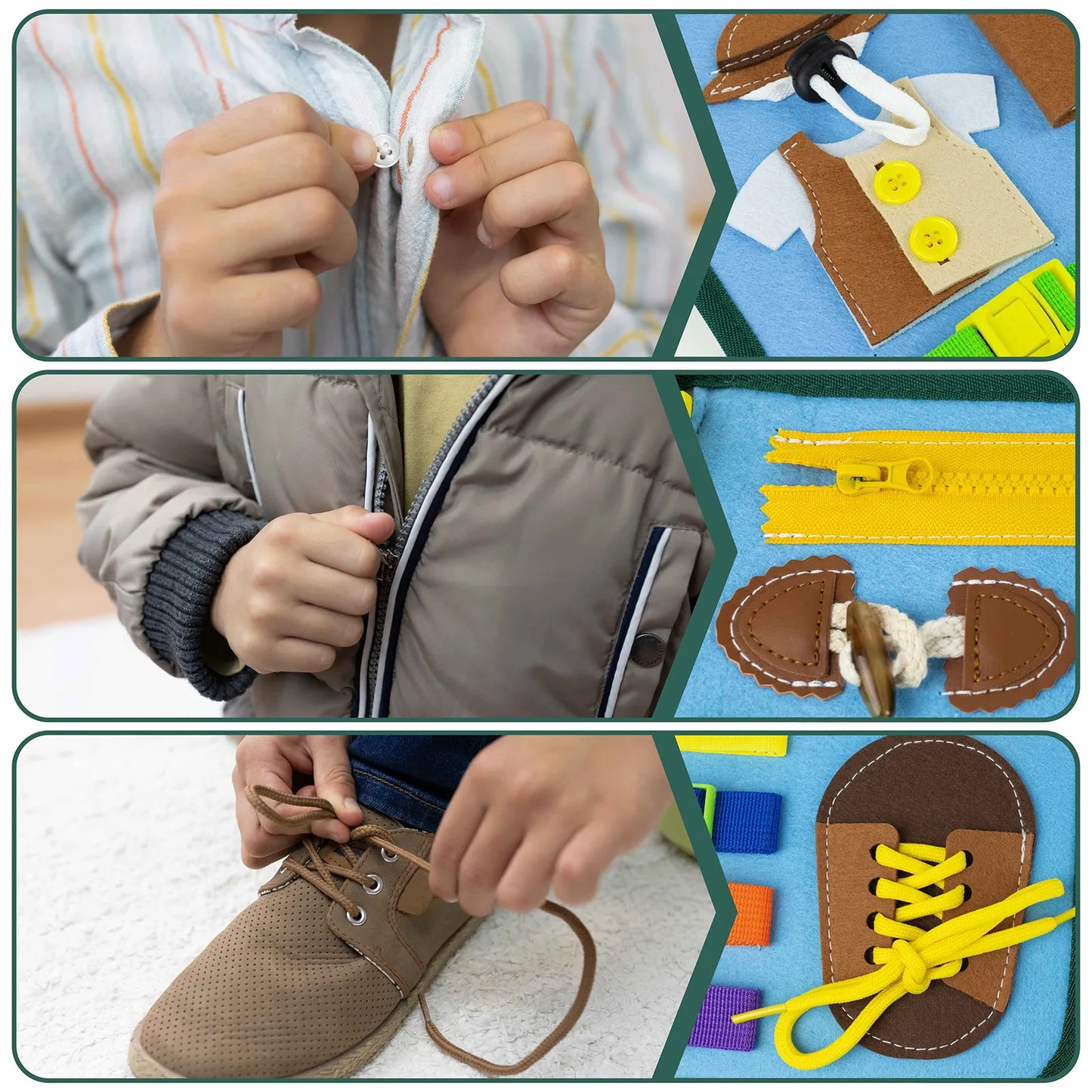 Maletín de Actividades Sensoriales - Jungla