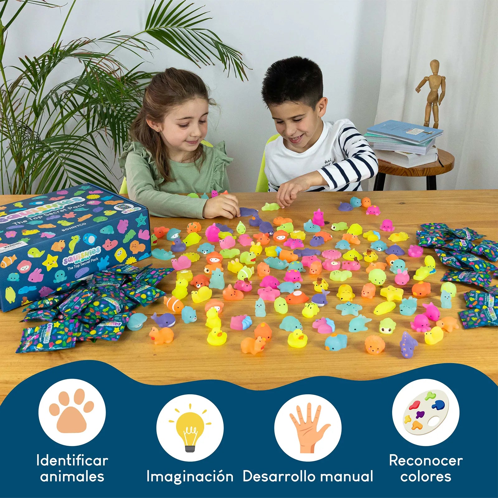 Squishies con Brillo en la Oscuridad