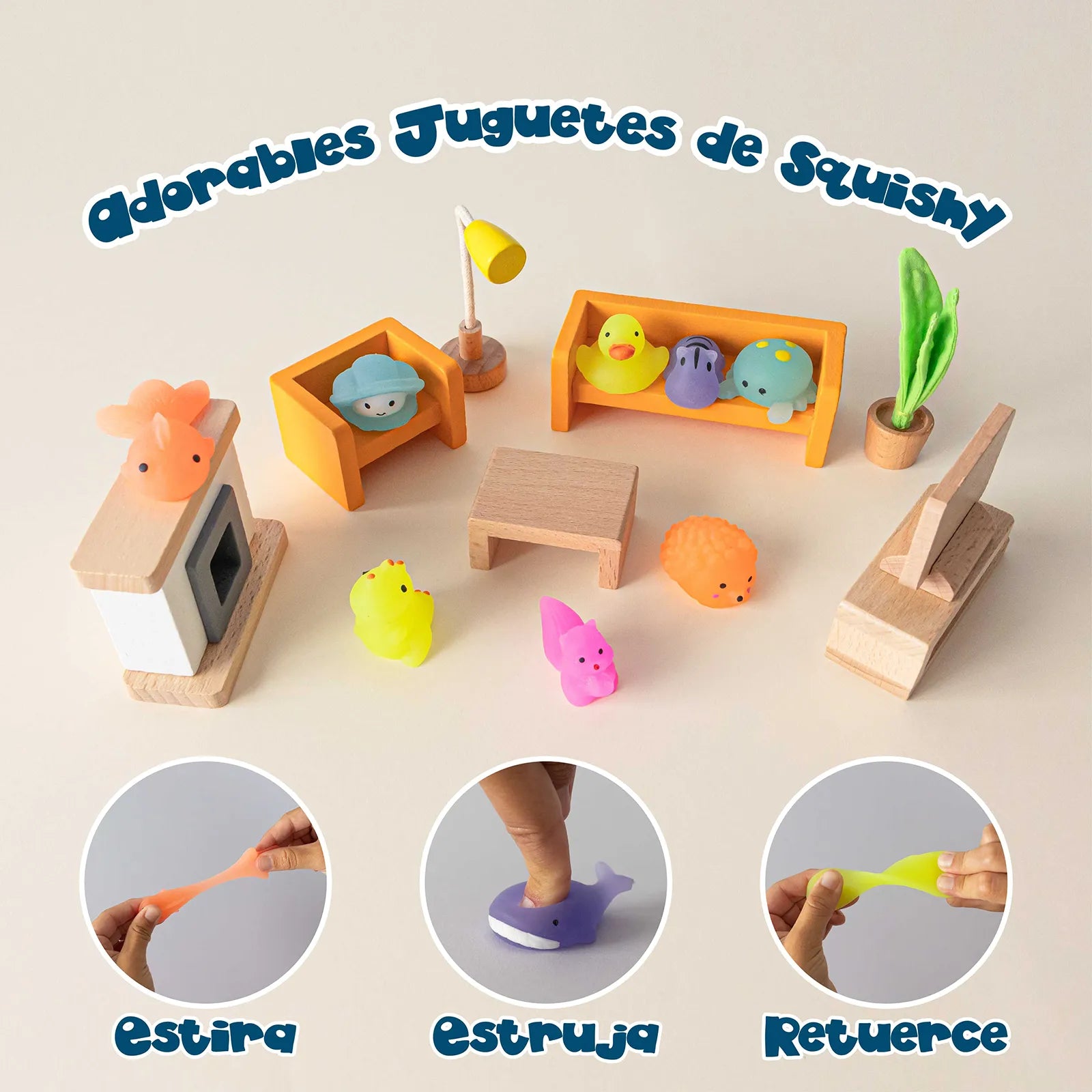 Squishy con Brillo en la Oscuridad