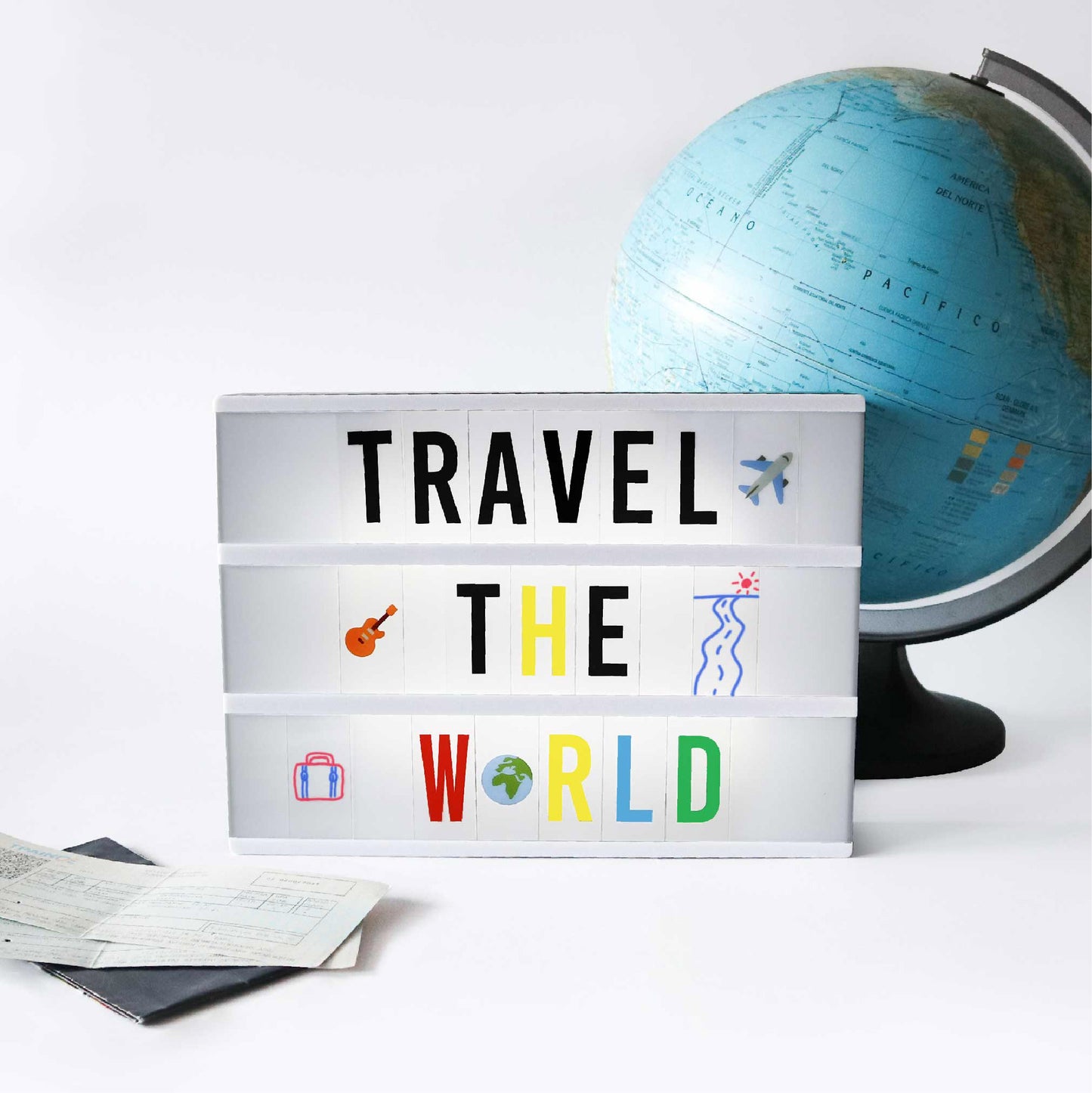 Caja de Luz con Letras - Original