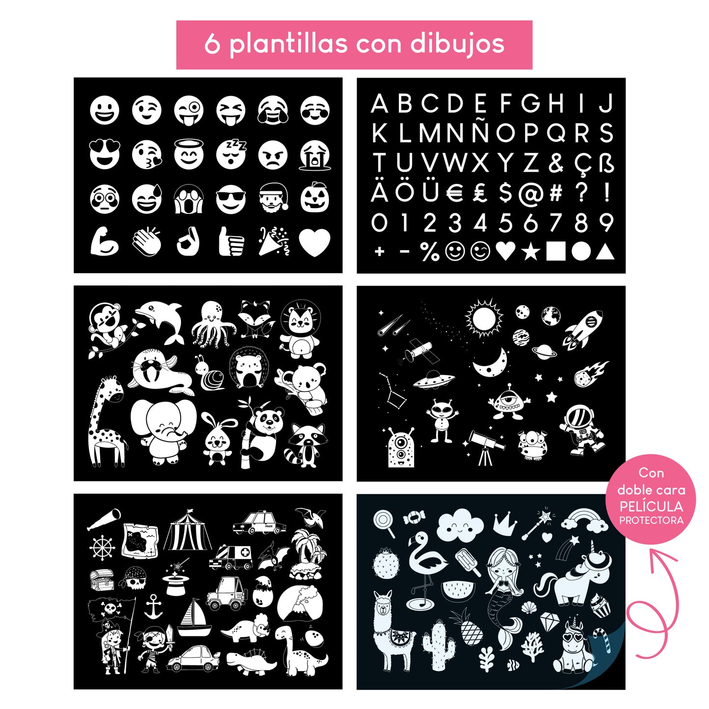 Pink Magic Board - A4