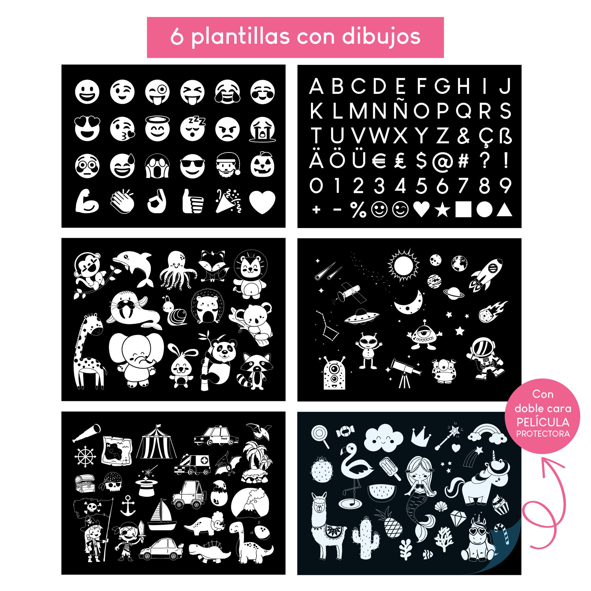 Pink Magic Board - A4