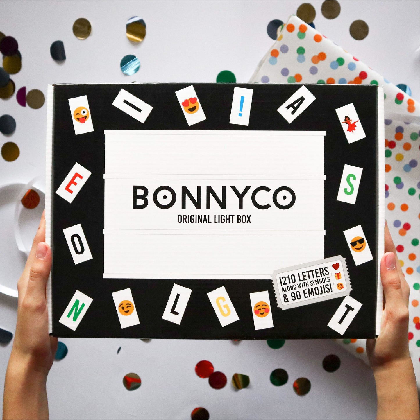 Caja de Luz con Letras - Original