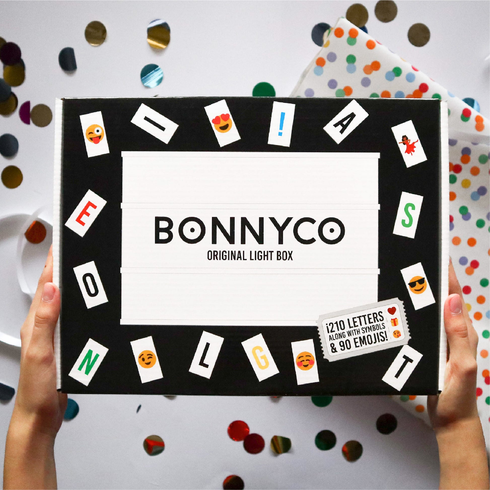 Caja de Luz con Letras - Original