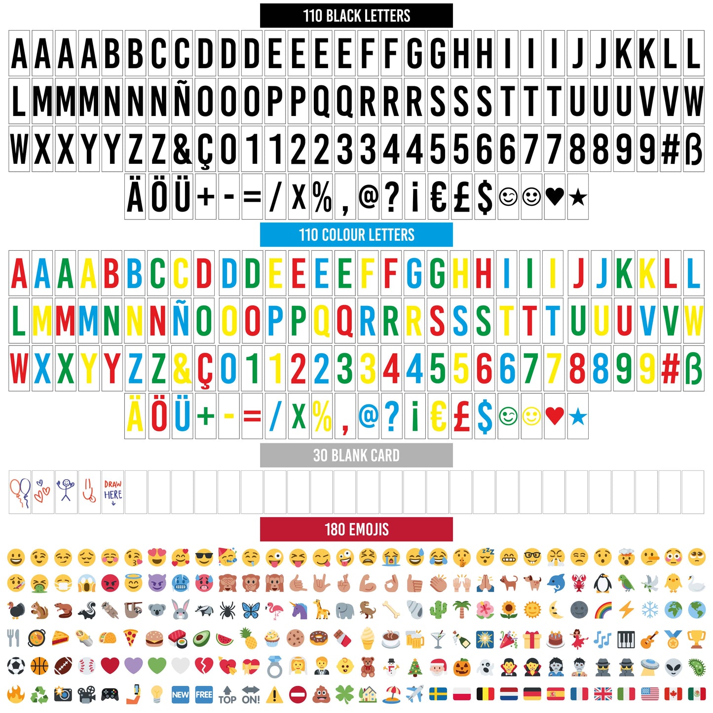 Caja de Luz con Letras - Original